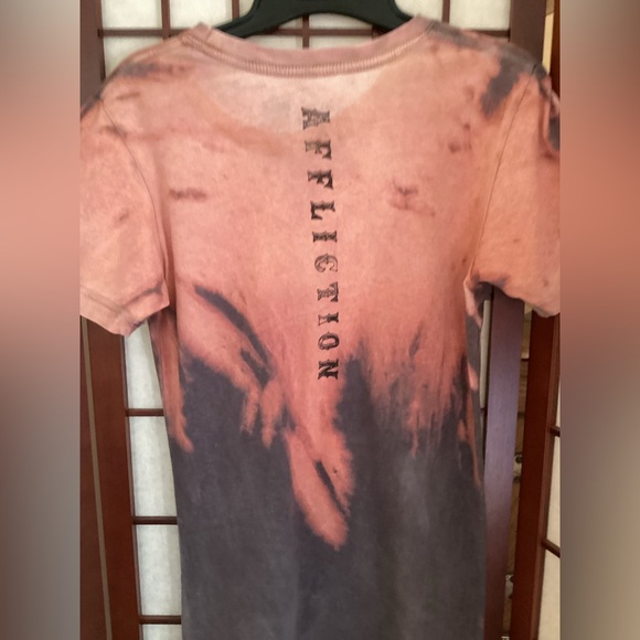 Affliction Live Fast patterned Tee. - Picture 5 of 5